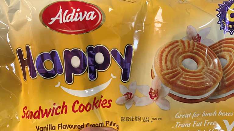 Billede af produktet: Happy Sandwich Cookies med vaniljesmag