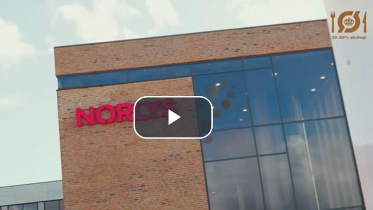 Bygninng hvor der står Norlys på