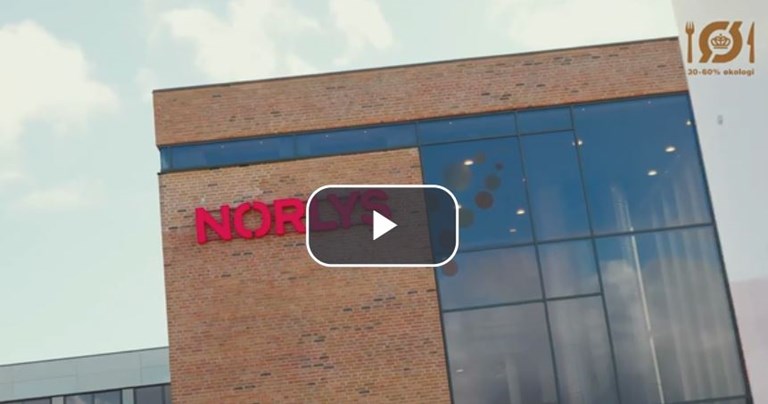 Bygninng hvor der står Norlys på