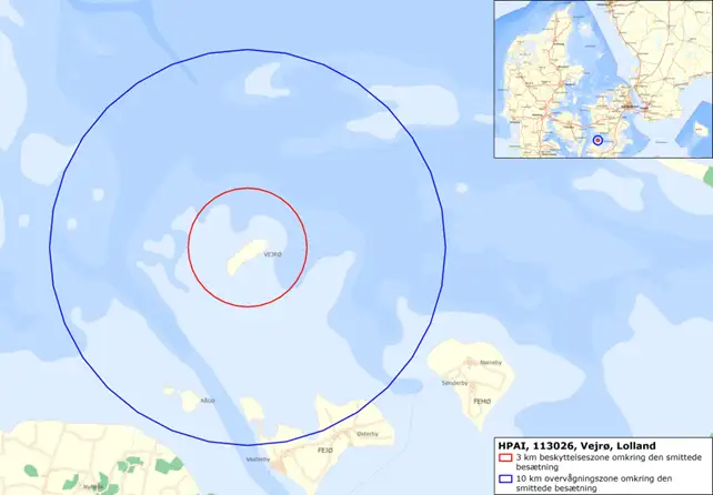 For de få besætninger, der ligger inden for de særlige zonerne oprettet rundt om Vejrø, gælder særlige restriktioner