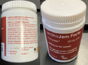 Billede af produktvarianterne. 