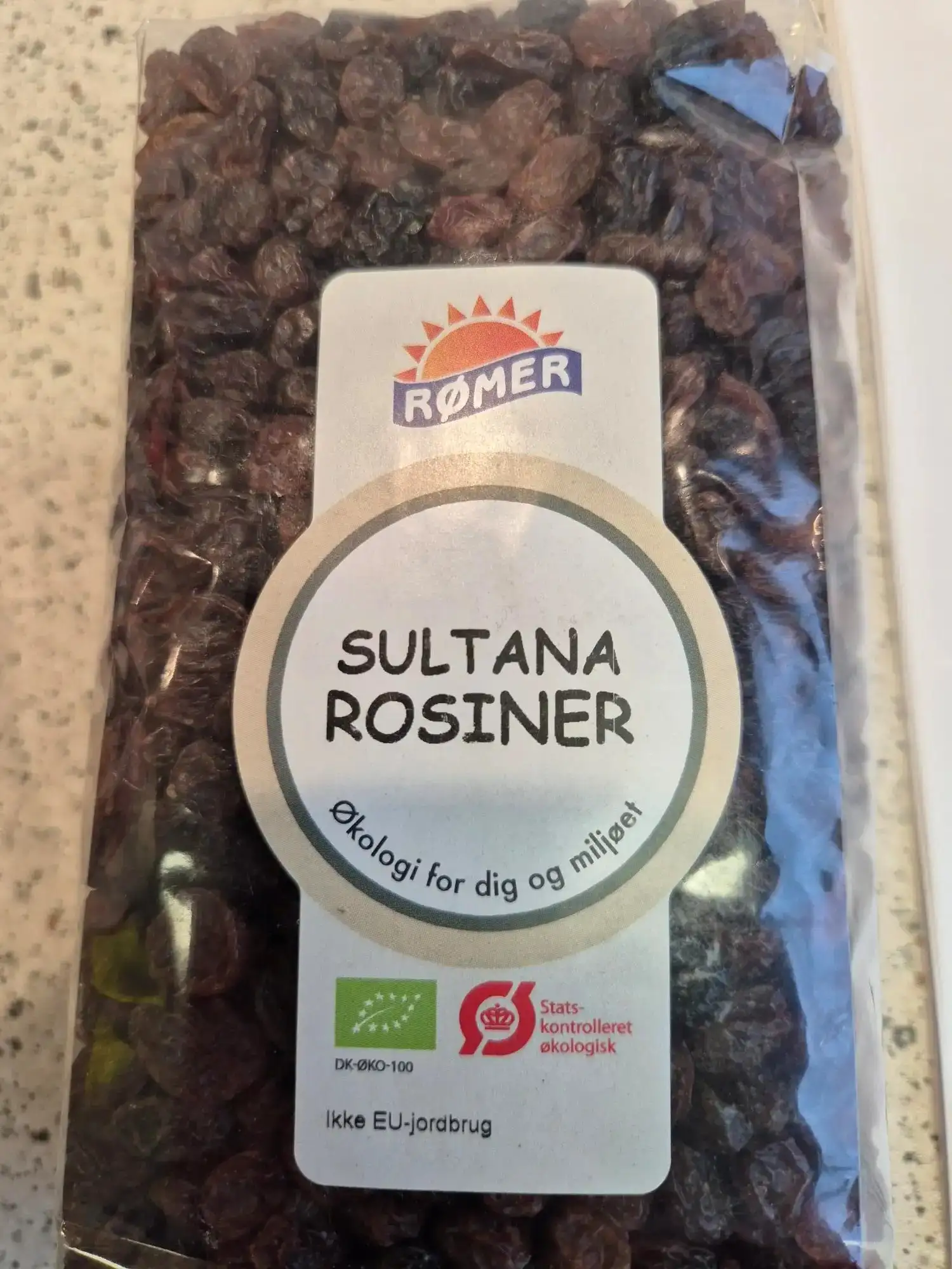 Rømer Økologiske Sultana rosiner