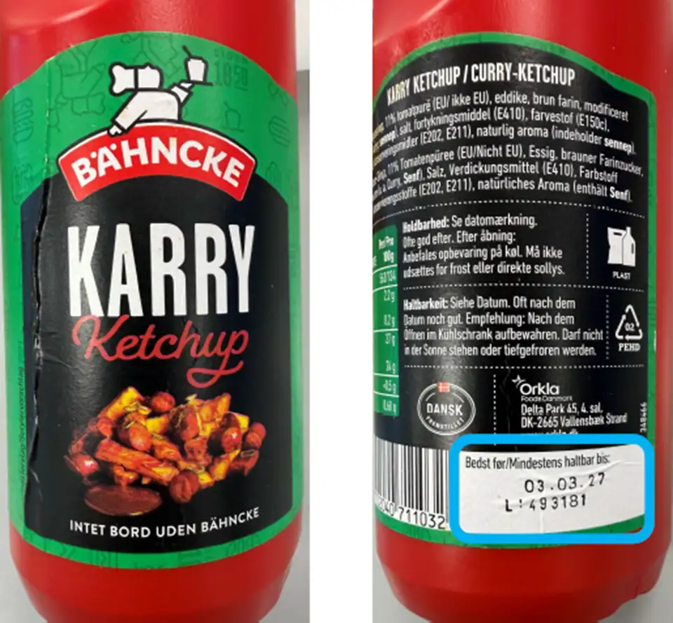 Produktbillede: Bähncke Karry Ketchup